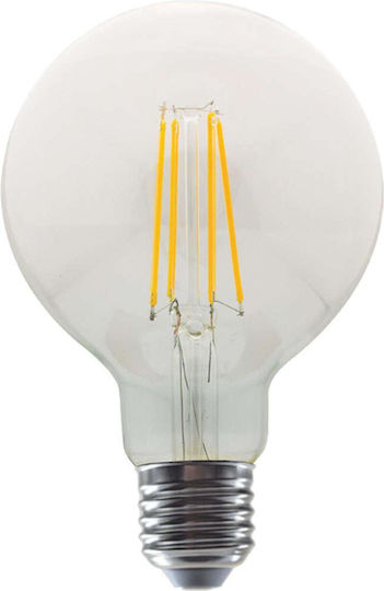 Aca LED Bulb 8W 145mm for Socket E27 and Shape G95 Natural White 1010lm