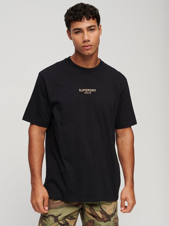 M D3 SDCD Sportliches T-Shirt Schwarz