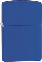Zippo Klassisches Feuerzeug Flamme in Blau Farbe