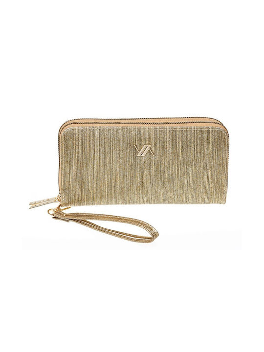 Verde Large Women's Wallet Gold