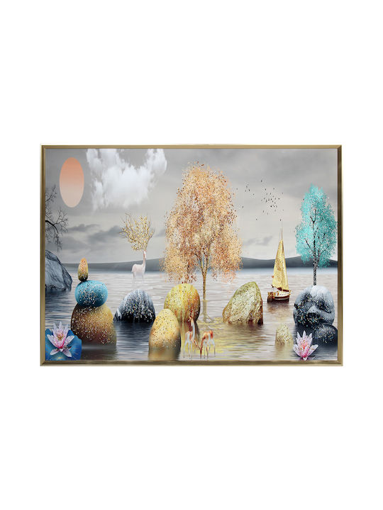Keskor Πίνακας Ξύλινος 120x90cm