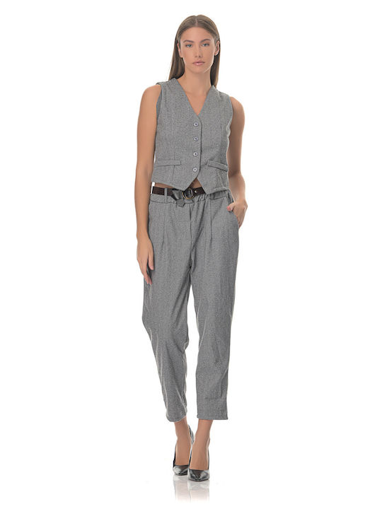 G Secret Women's Gray Set with Trousers