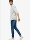 Men's Jeans Pants with Regular Straight Fit Blue