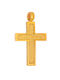 Senzio Belibasakis Men's Gold Cross 14K