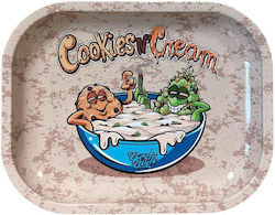 Best Buds Rolling Tray 14cm Εκρού