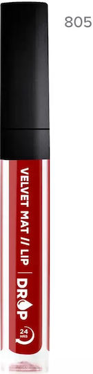 Drop Cosmetics Lip Gloss Scarlet red 805