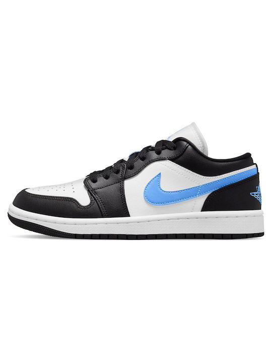 Jordan Air Jordan 1 Low Γυναικεία Sneakers Black / White / University Blue