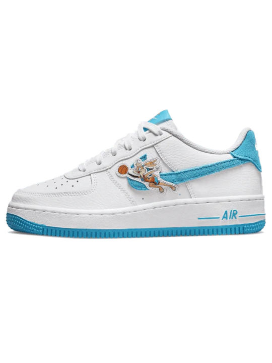 Nike Air Force 1 Low Hare Space Jam Ανδρικά Sneakers White / Light Blue Fury