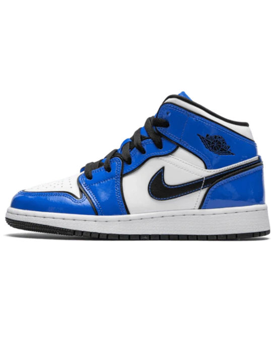Jordan Παιδικά Sneakers Air Jordan 1 Mid Μπλε