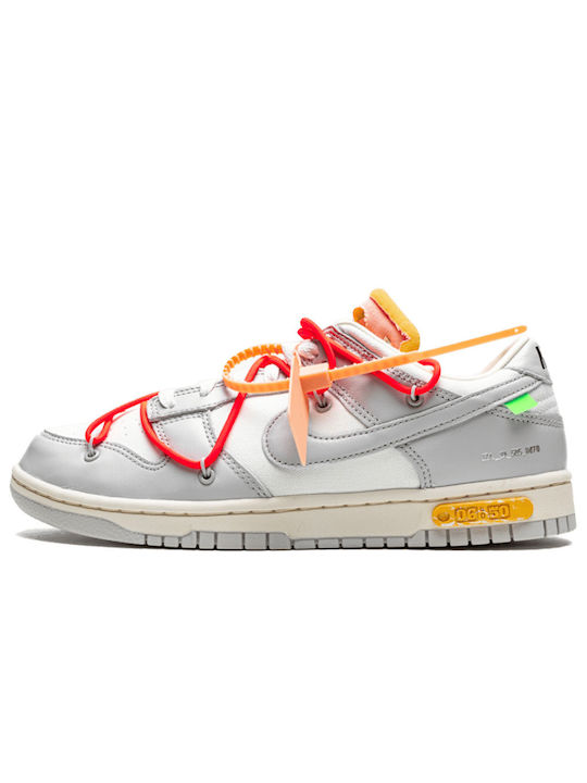 Nike Dunk Low Off-White Lot 6 Ανδρικά Sneakers Sail / Neutral Grey