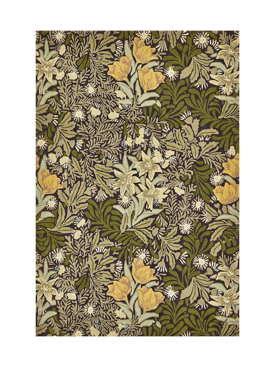 Morris & Co Bower Covor Rectangular Verde
