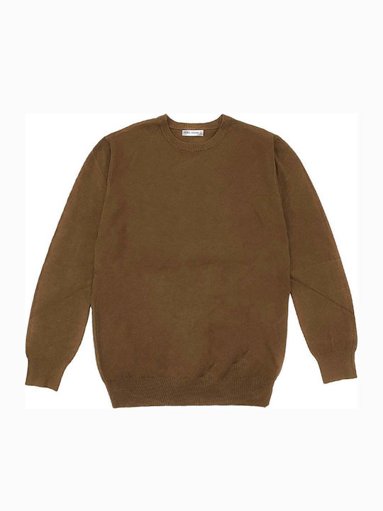 Ustyle Langarm-Pullover Braun