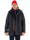 Winter Jacke Parka Marineblau