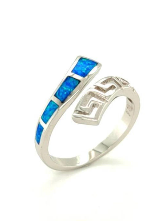 Drandakis Ring with Stones made of Silver