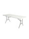 Tisch Zusammenklappbar White 185x74x76cm