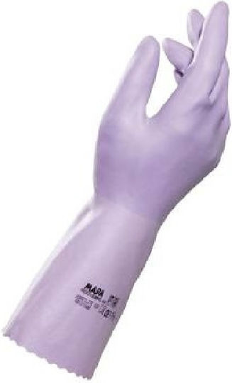 Mapa Jersetlite Gloves for Work Purple Latex/Cotton 1pcs