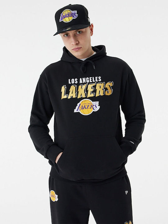 New Era La Lakers Φούτερ Μαύρο