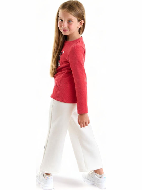 Set pentru copii cu pantaloni Iarnă 2buc Fuchsia