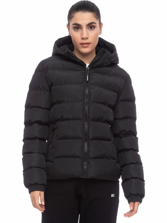 Be:Nation Jacket Puffer Black