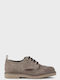 Boys Leather Moccasins Beige