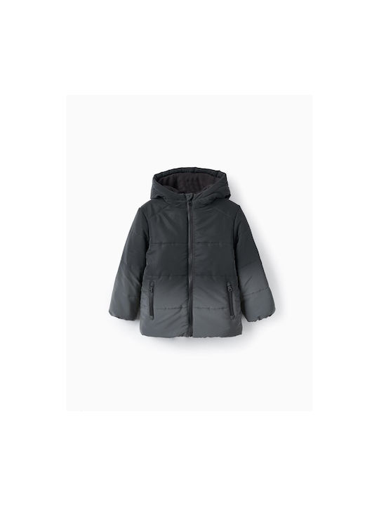 Zippy Kinderjacke mit Kapuze Gray