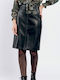 Talie înaltă Women's Pencil Skirt Black