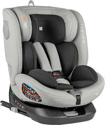 Kikka Boo I-moove Baby Car Seat i-Size with Isofix Light Grey