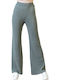 Damen Stoff Hose Grün