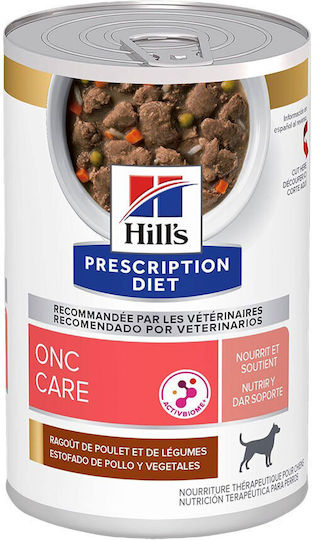 Hill's Prescription Diet On-care Wet Dog Food in Cans Diet with Chicken 354gr