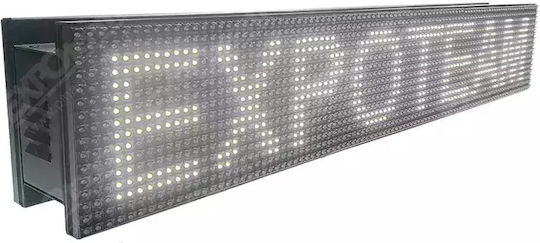 ExpoLedTeam Rolling LED Sign One - Sided Waterproof 160x48cm White