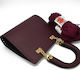 Handibrand Handle for Knitted Bag Burgundy