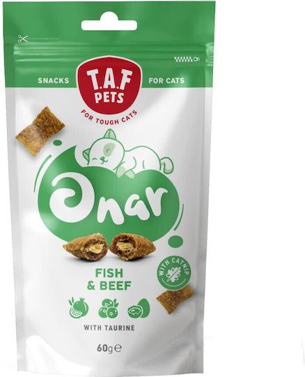 T.A.F. Pets Λιχουδιές με Catnip για Γάτα 60gr