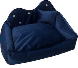 Go Gift Sofa für Hunde Blau 52x42cm