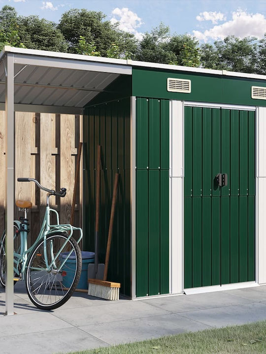 Metallische Gartenhaus Gaalvanisiert Grüne mit ...