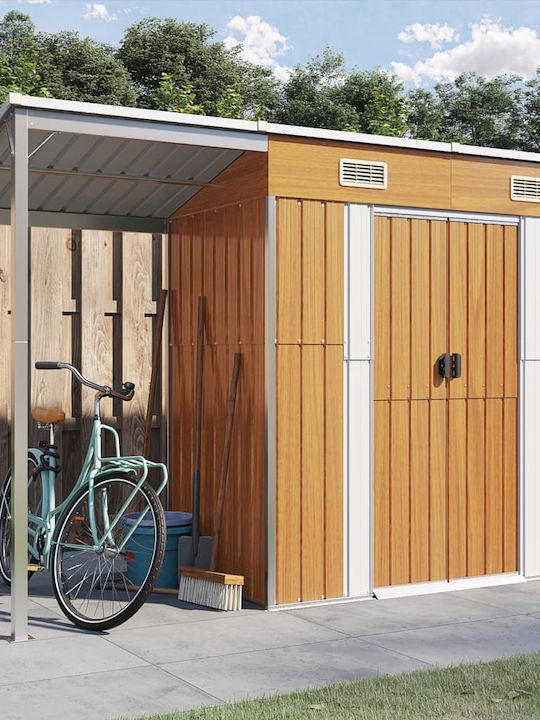 Metallische Gartenhaus Gaalvanisierte mit Lüftu...