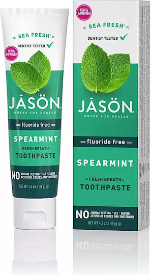 Jason Sea Fresh Οδοντόκρεμα Χωρίς Φθόριο 119gr