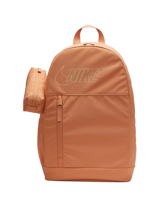 Nike Elemental School Bag Backpack Junior High-High School Brown