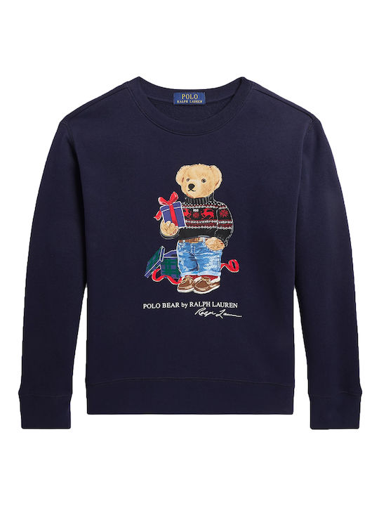 Ralph Lauren Kids' Sweater Long Sleeve Navy Blue