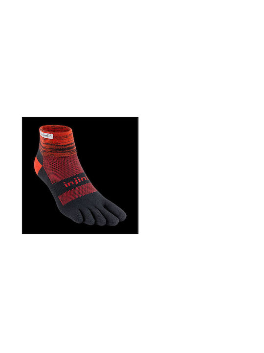 Injinji Trail Midweight Mini-crew Червен 1 чифт