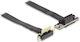 DeLock Κάρτα Riser για Κάθετη Τοποθέτηση PCI Express x1 male 90° angled σε x1 90° angled 88042