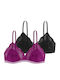 Dorina Women's Bralette Bras Fuchsia 2Pack