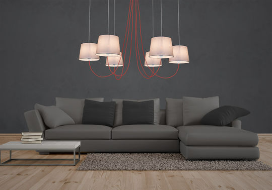 Veis Pendant Light White