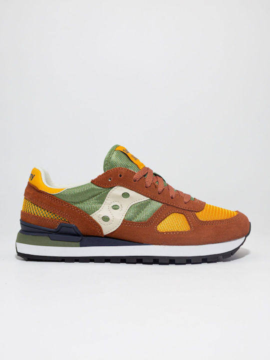 Saucony Shadow Original Herren Sneakers Grün