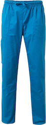 Velilla Unisex Pantaloni medicali Turcoaz