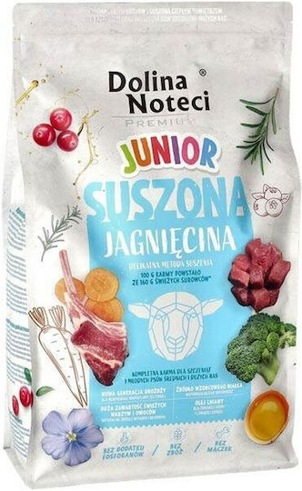Dolina Noteci Premium Junior 4kg Trockenfutter ohne Gluten für Welpen mit Lamm