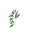 Künstlicher dekorativer Zweig Bamboo Grün 40cm 8Stück