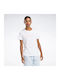 Reebok Vector Graphic Femeie Sport Tricou Alb