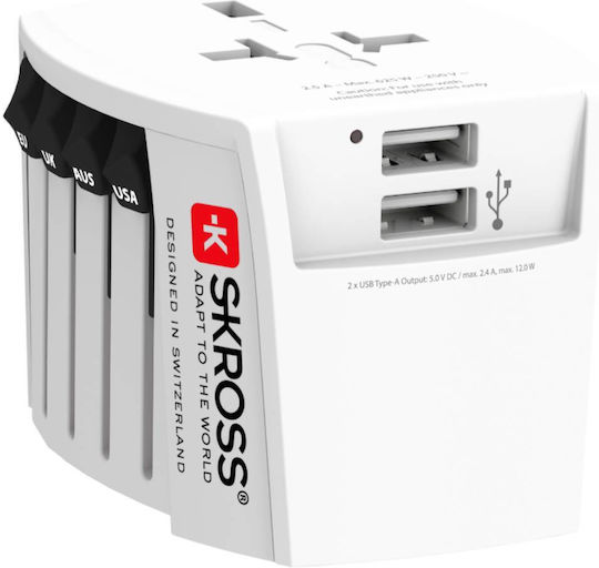 Skross Αντάπτορας Πρίζας σε Universal