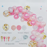 Set of 110 Balloons Pink