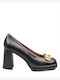 Wonders Leder Pumps Schwarz